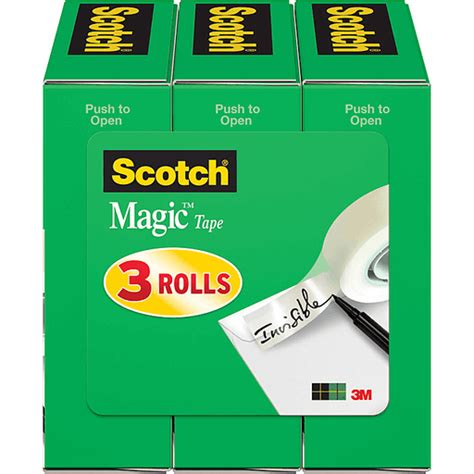 The Perfect Companion: Scotch 810 Magic Tape Refill 10 Pack